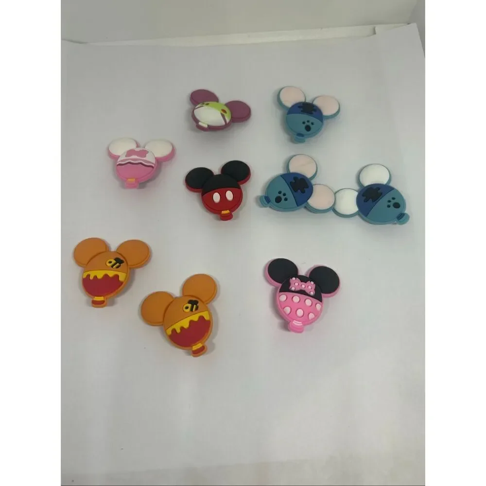 9pc Mouse Balloon Shoe/Bag Charm Set 🎈🐭🎀